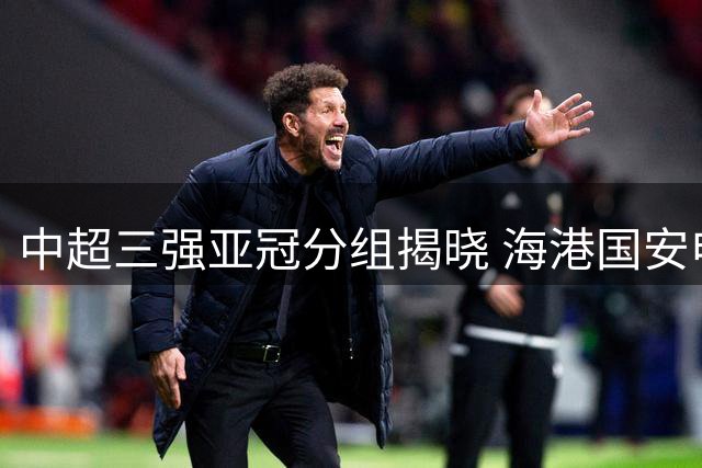 中超三强亚冠分组揭晓 海港国安申花各迎挑战